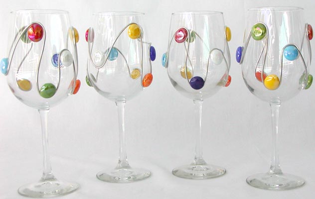 Tall Wine Glasses (Set of 2)