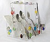 Silverware Caddy w/ Napkin Holder